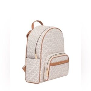 NWT Michael Kors Bex Backpack Vanilla Acorn Purse Bag
